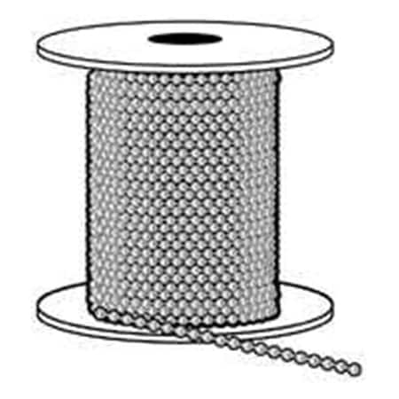 Hy-Ko KBC198N Aluminum Beaded Chain- Size 6 100 Ft. 7329071